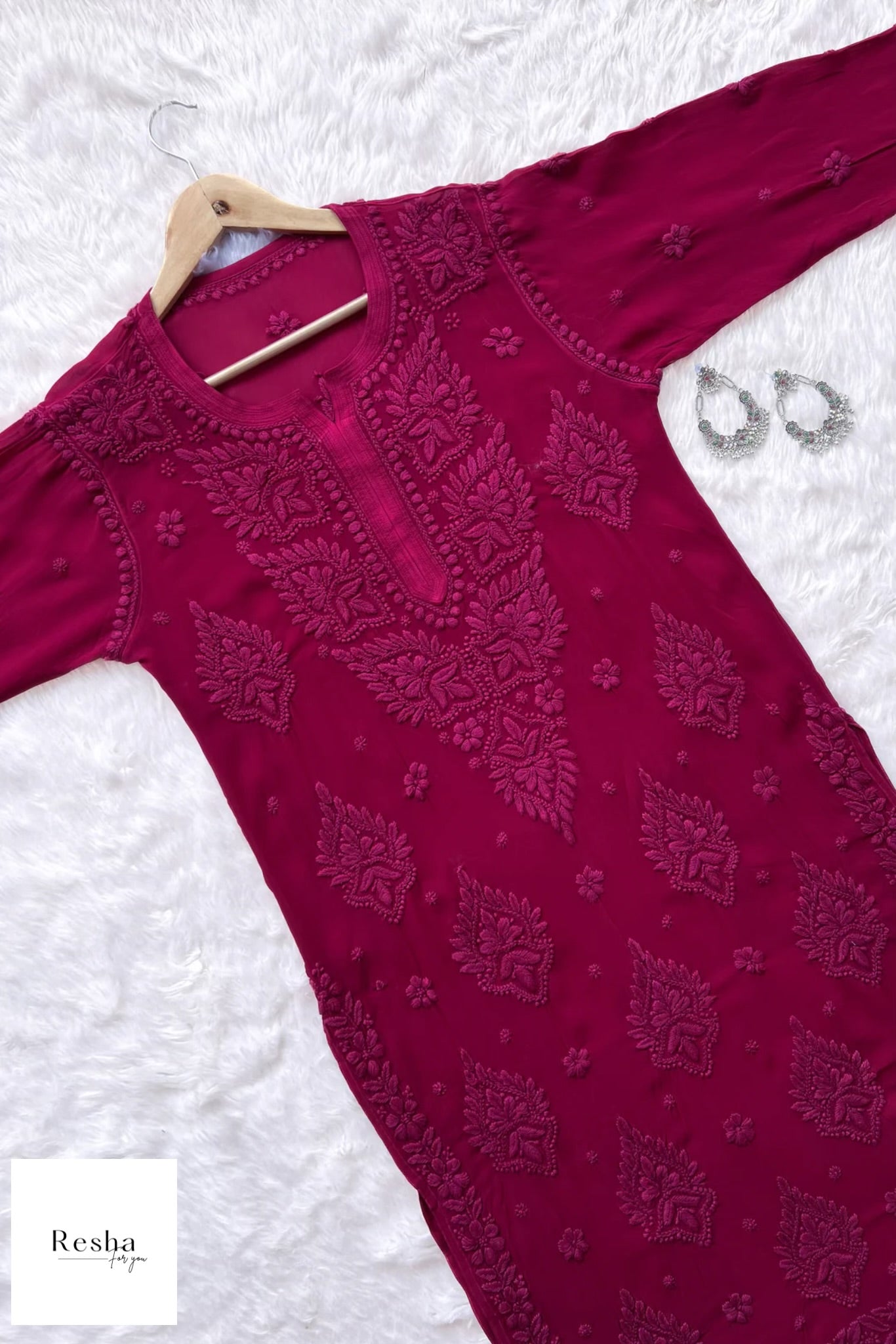 Saya Premium Chikankari Kurta