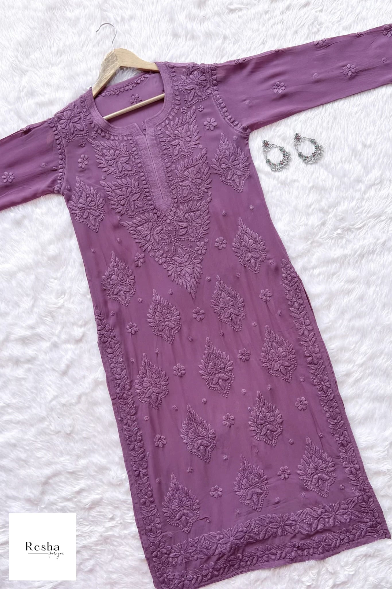 Saya Premium Chikankari Kurta