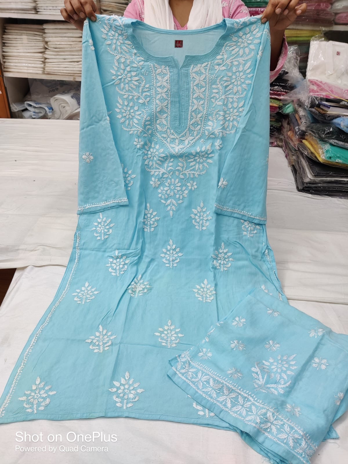 Zara Chikankari Set