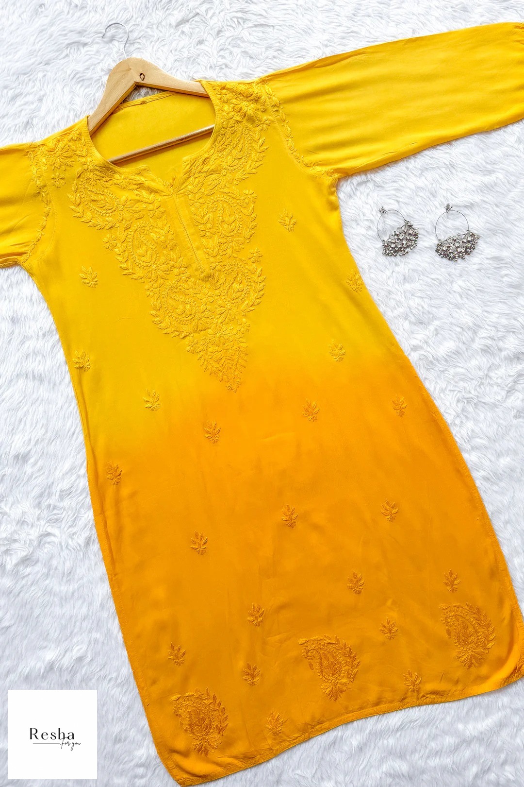 Meher Ombre Chikankari Suit