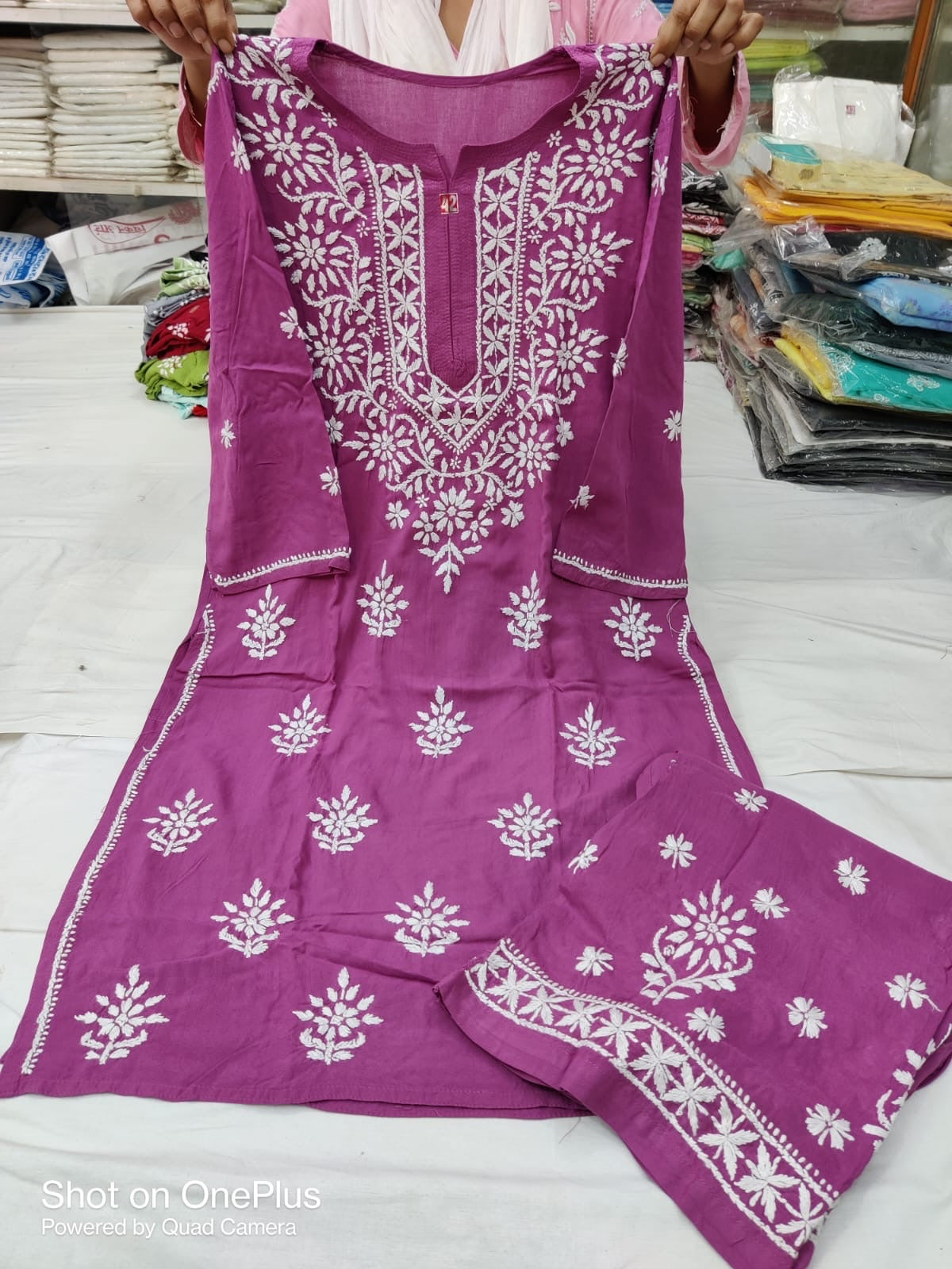Zara Chikankari Set