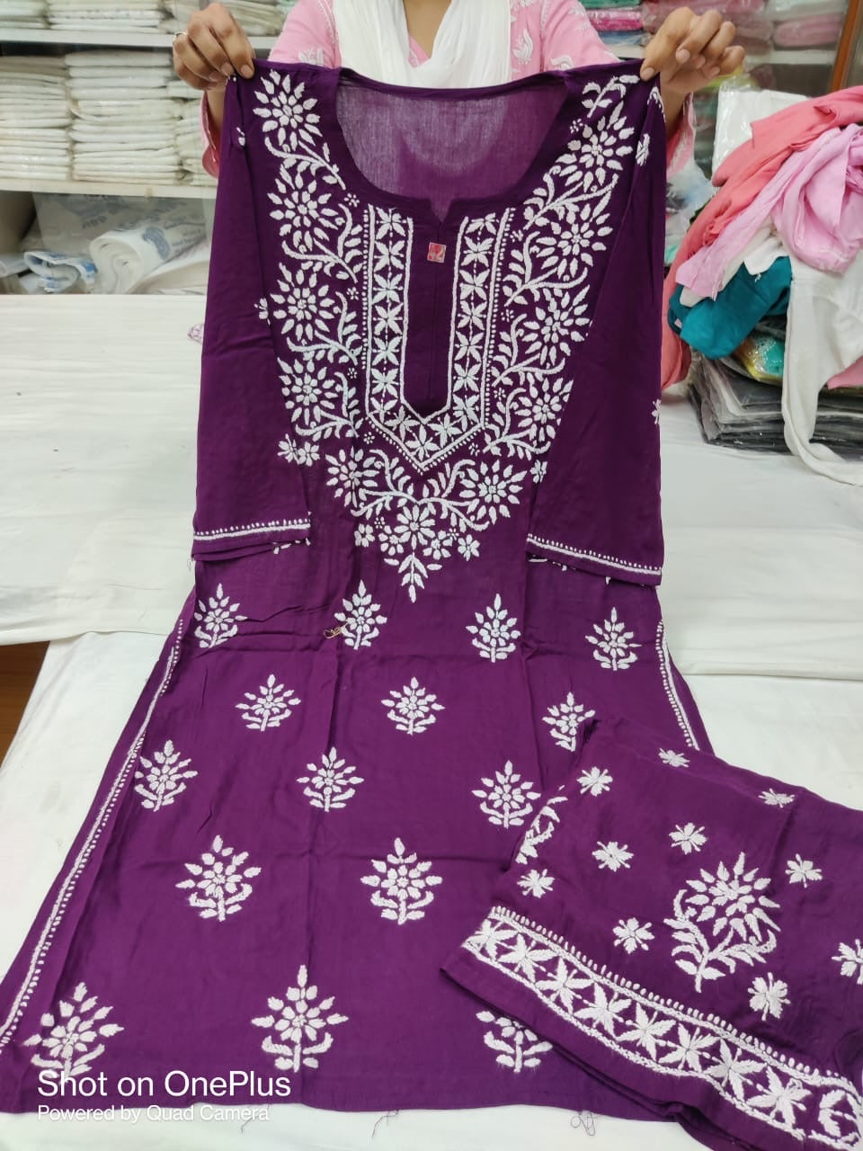 Zara Chikankari Set