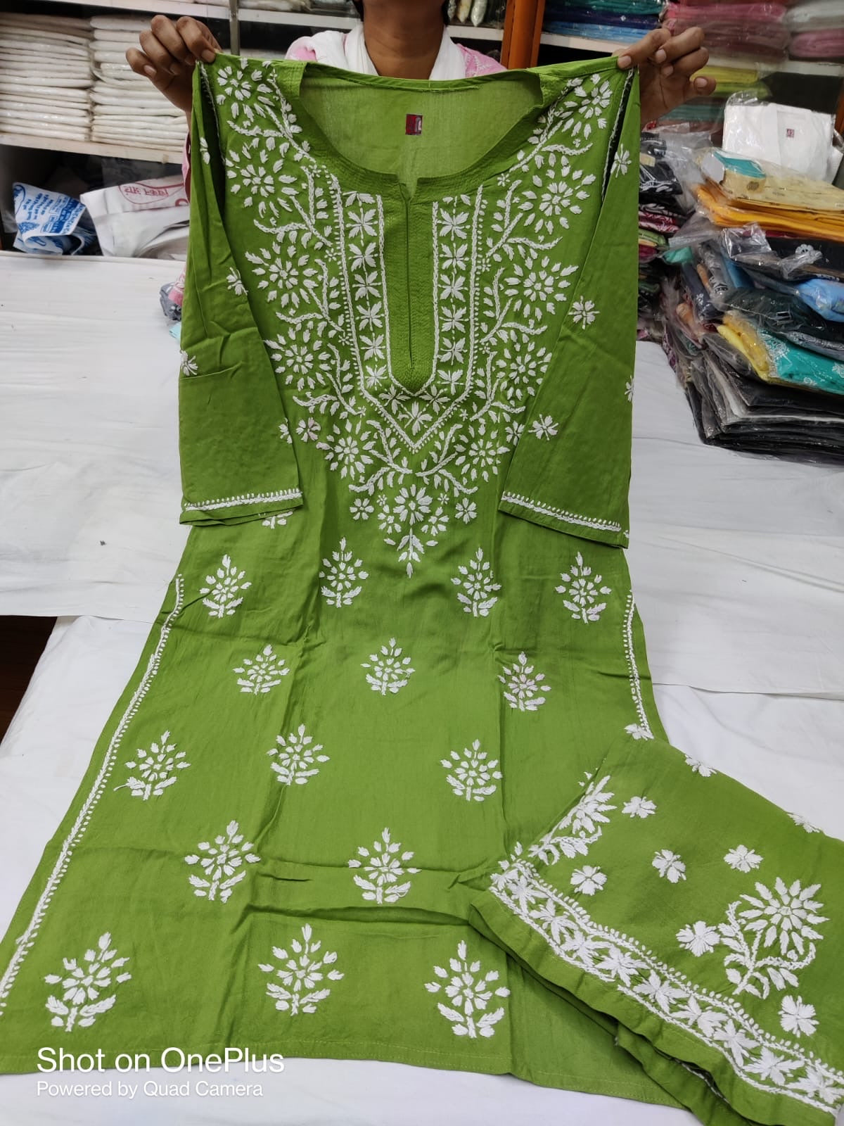 Zara Chikankari Set