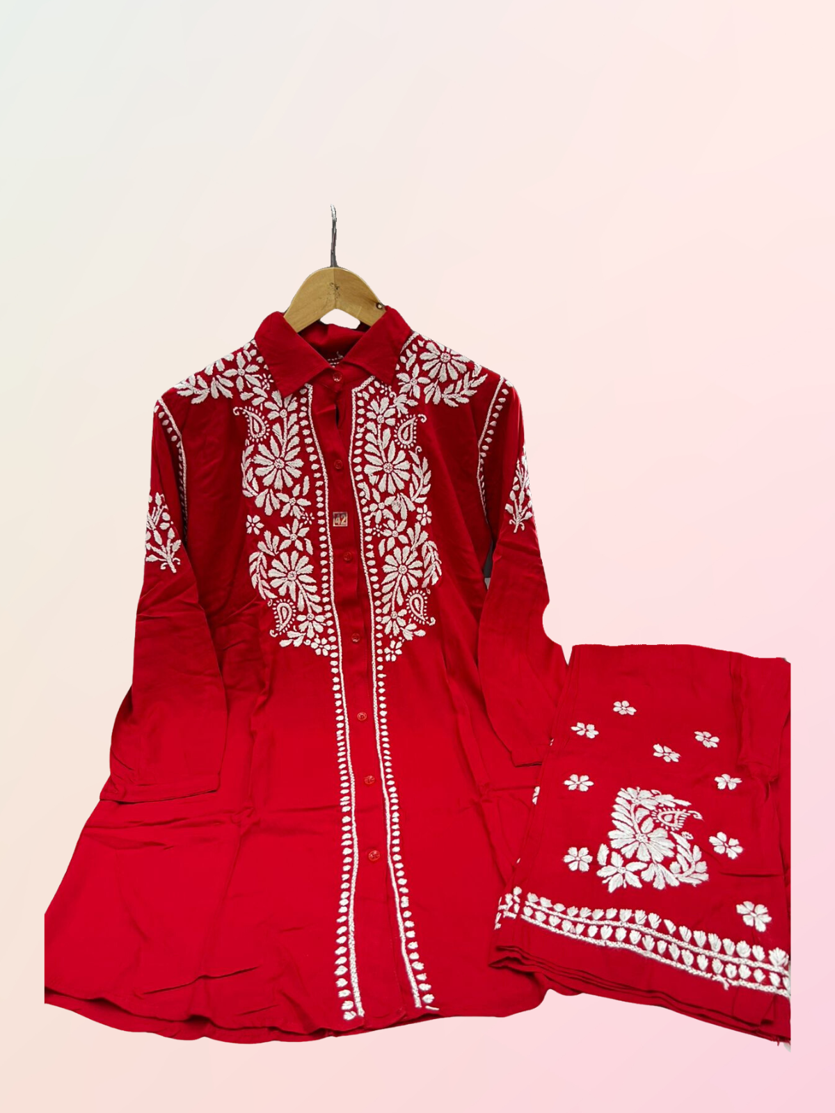 Mira Chikankari Co-ord Set