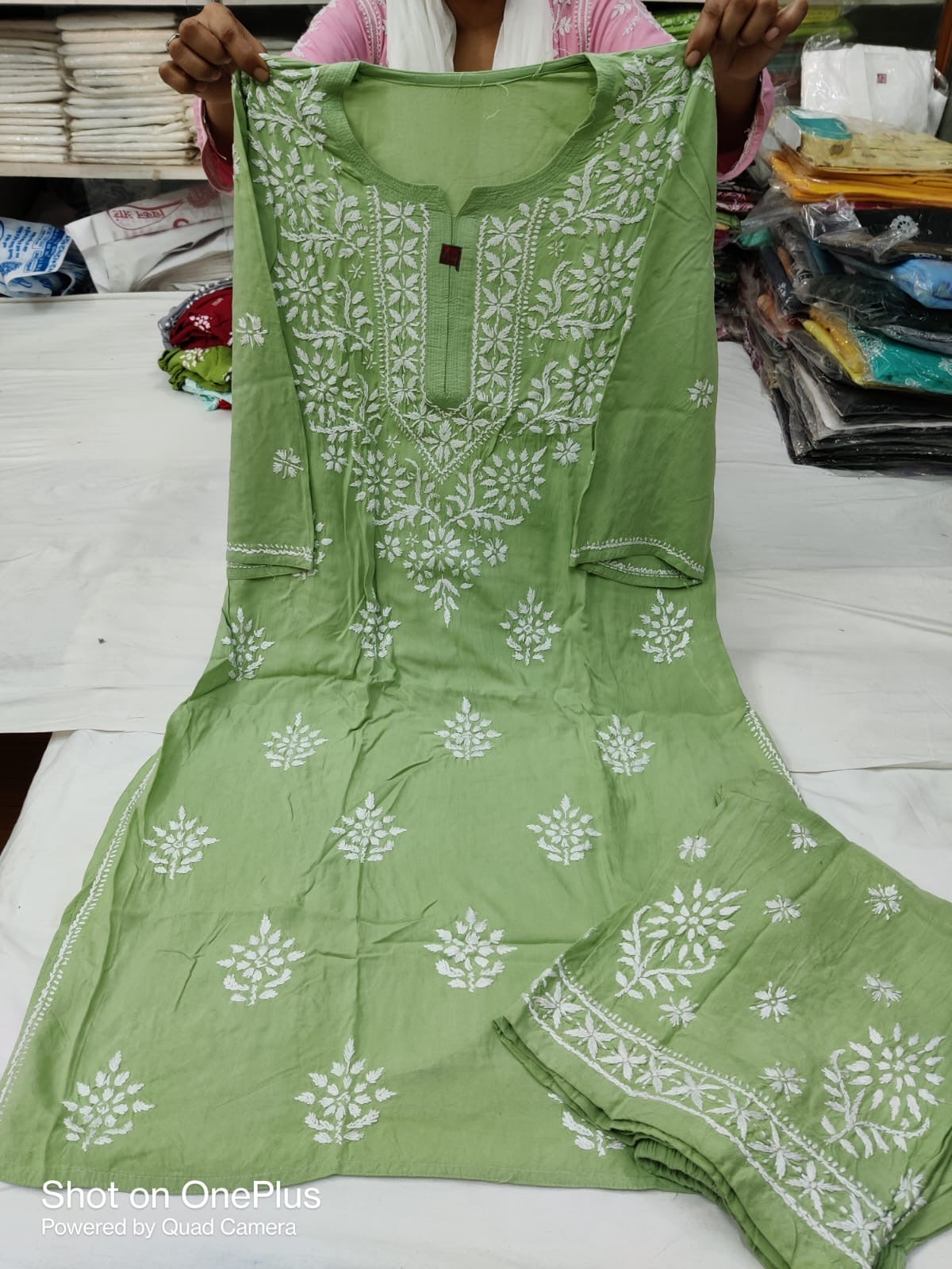 Zara Chikankari Set