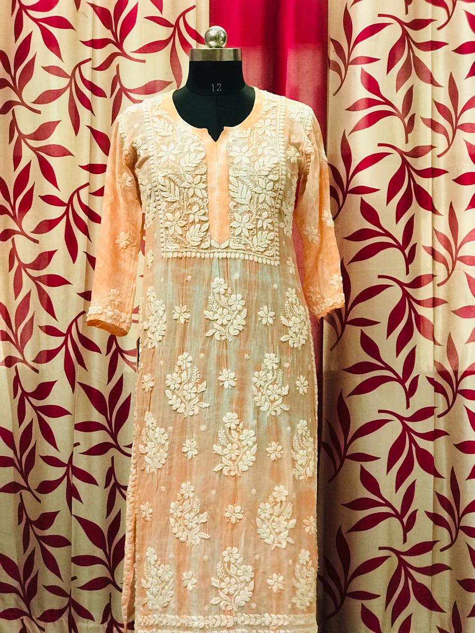 Mahira Chikankari Kurta