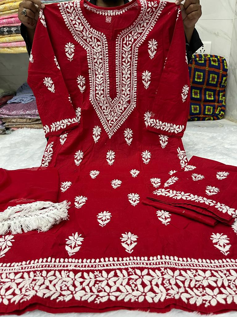 Samira Chikankari Suit