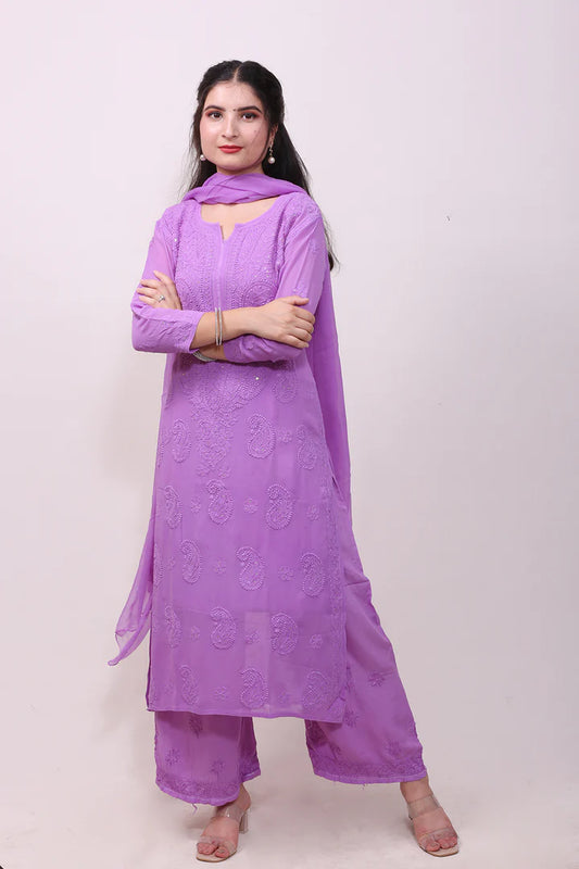 Premium Chikankari Kurta/Suit