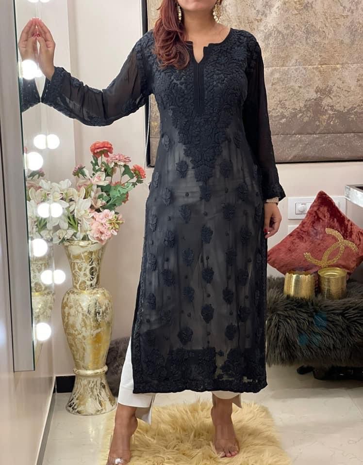 Preet Chikankari Kurta