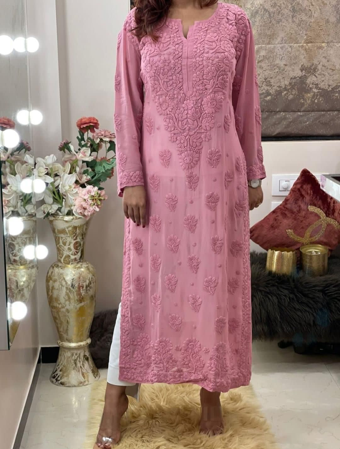 Preet Chikankari Kurta