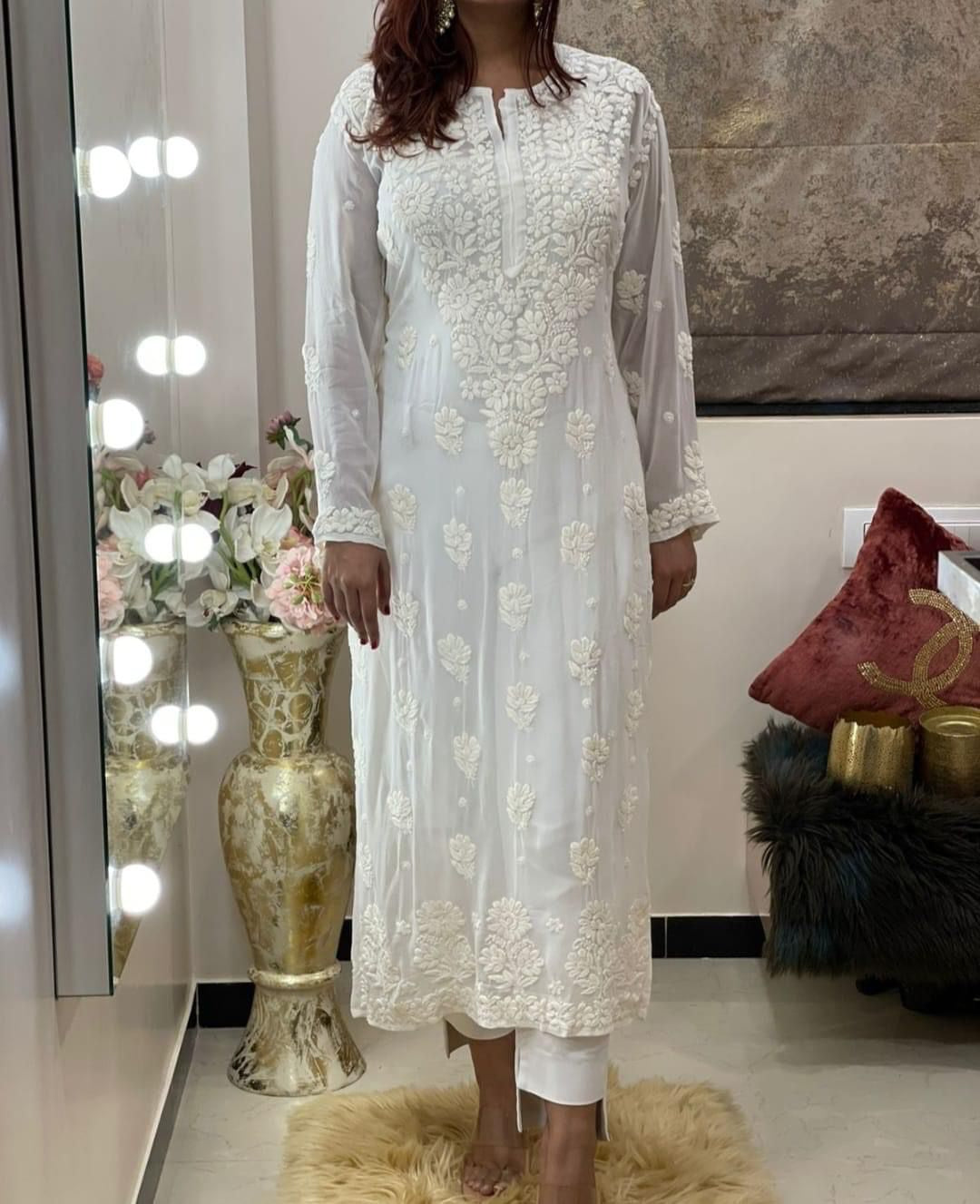 Preet Chikankari Kurta