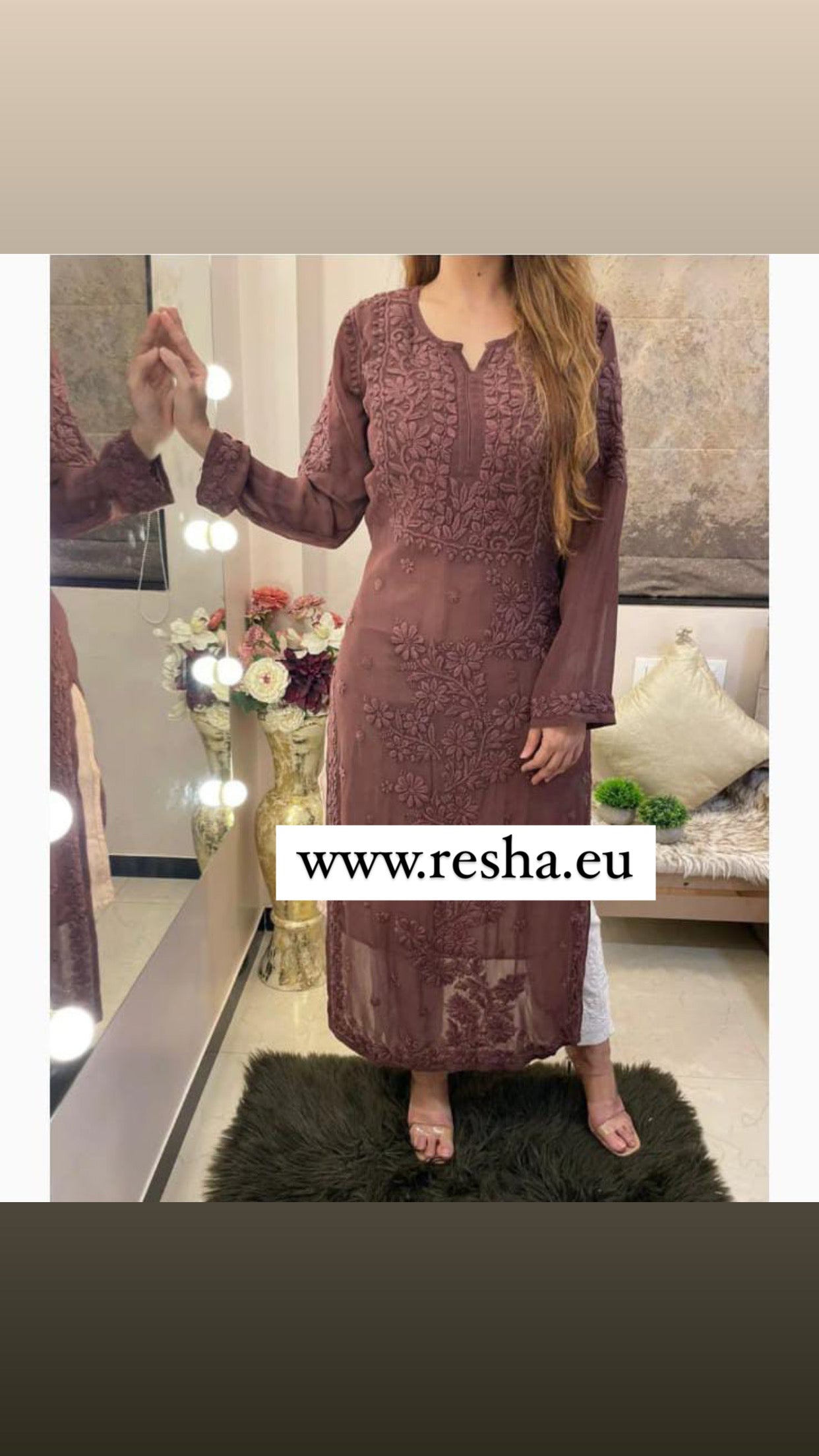 Preet Chikankari Kurta