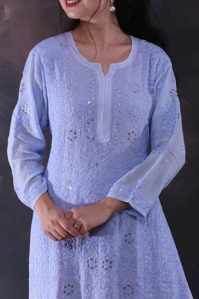 Premium Chikankari Kurta