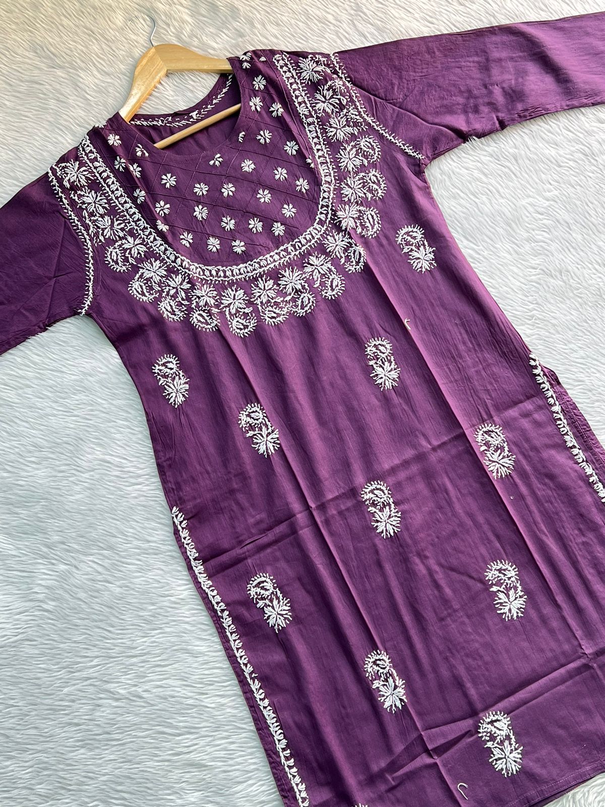 Saanjh Chikankari Kurta/Set