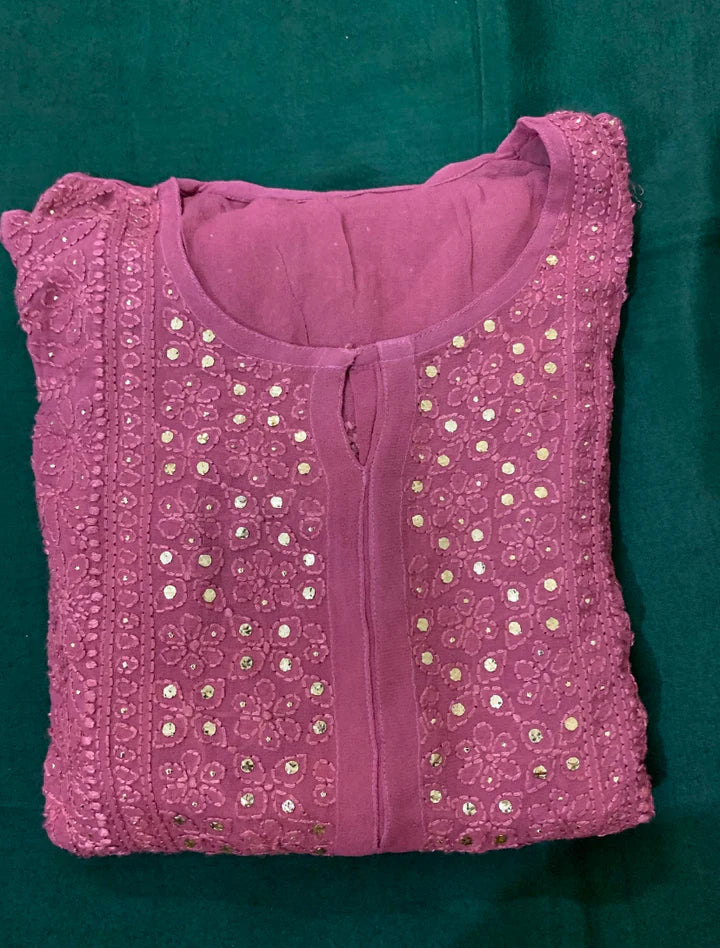 Premium Chikankari Kurta