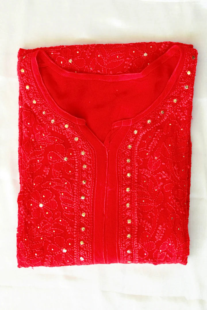 Premium Chikankari Kurta