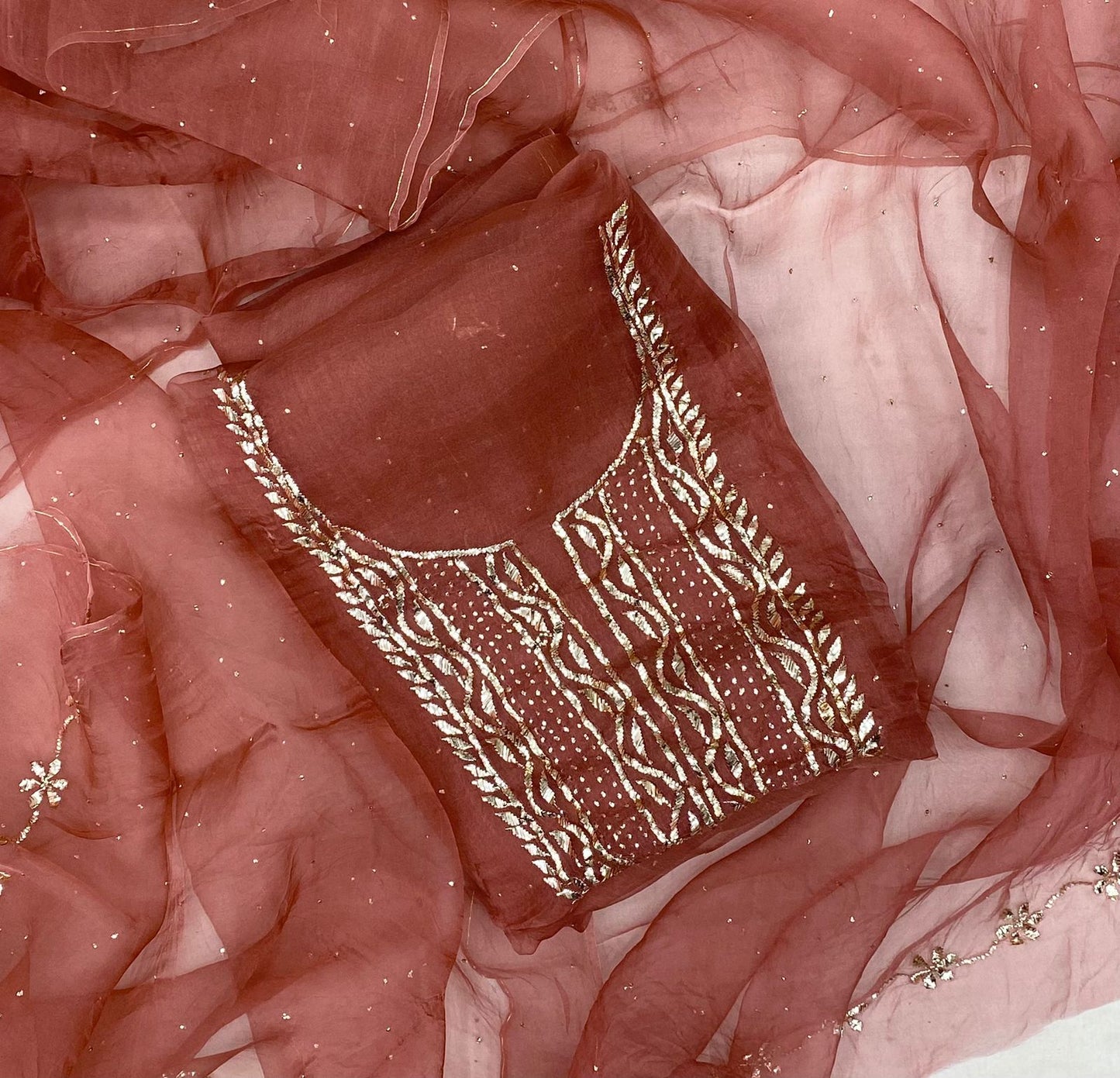 Saral Organza Suit