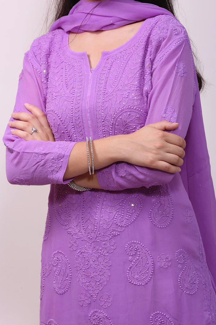 Premium Chikankari Kurta/Suit