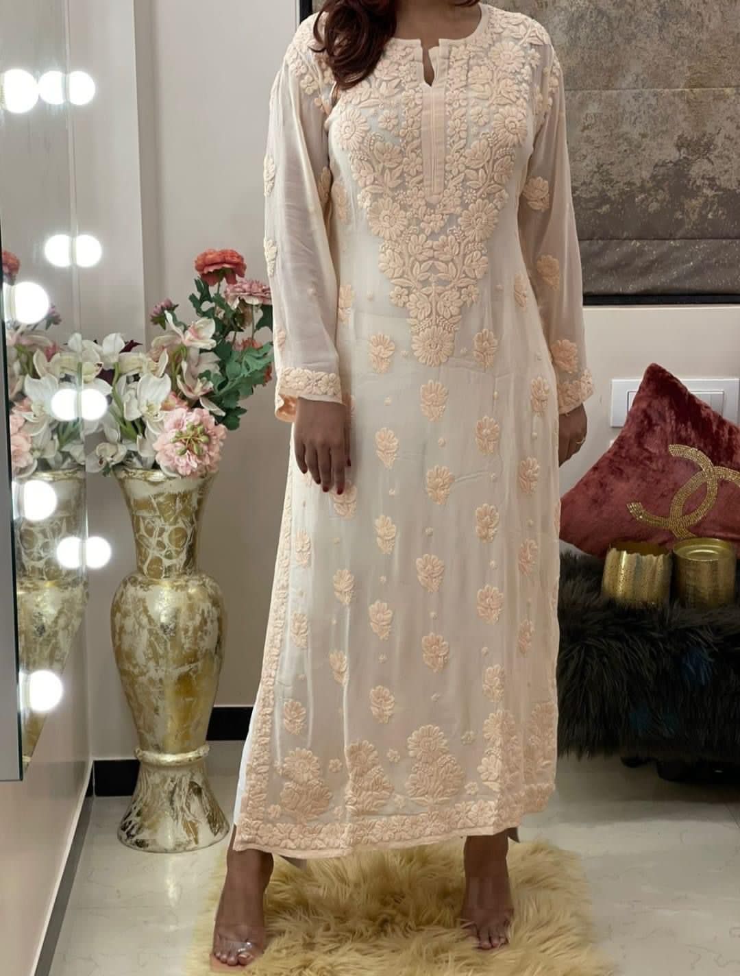 Preet Chikankari Kurta