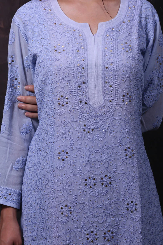 Premium Chikankari Kurta