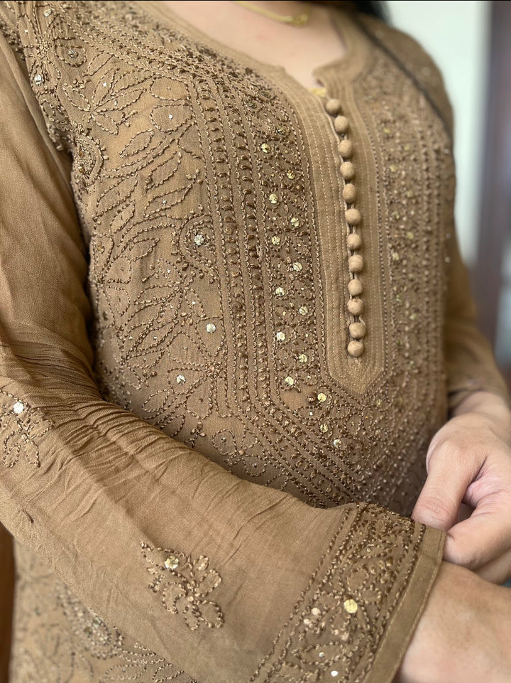 Premium Chikankari Kurta