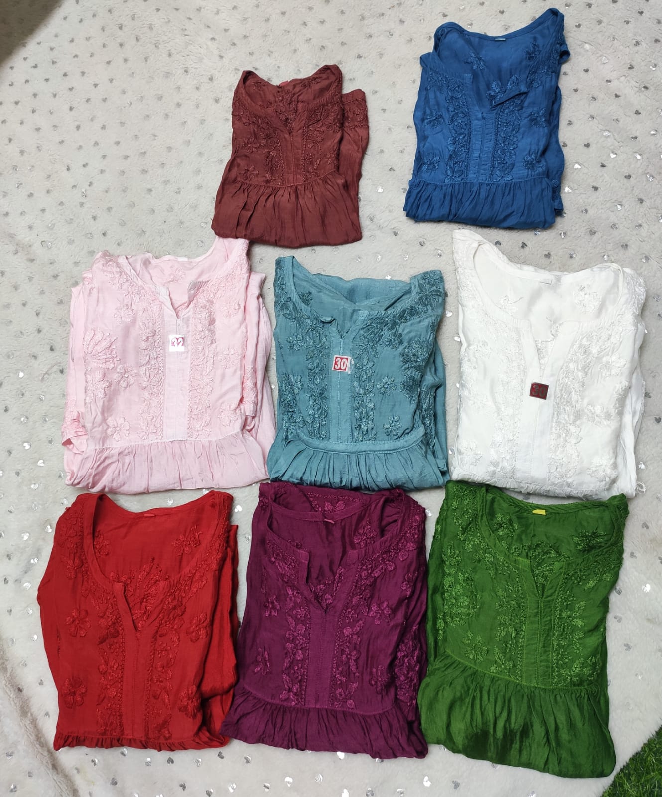 Kids Chikankari Set